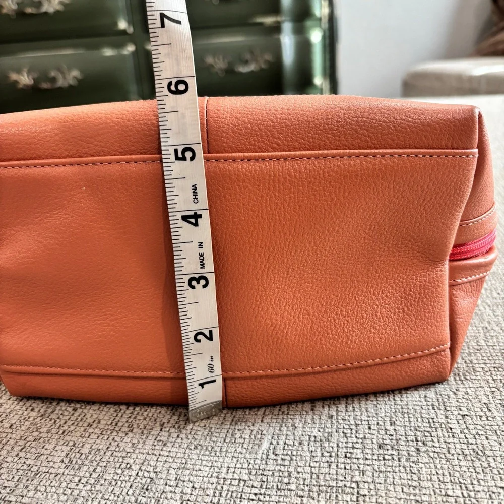 Dpiel Leather Backpack Coral Croc‎ Embossed Fashion Small Mini Bag